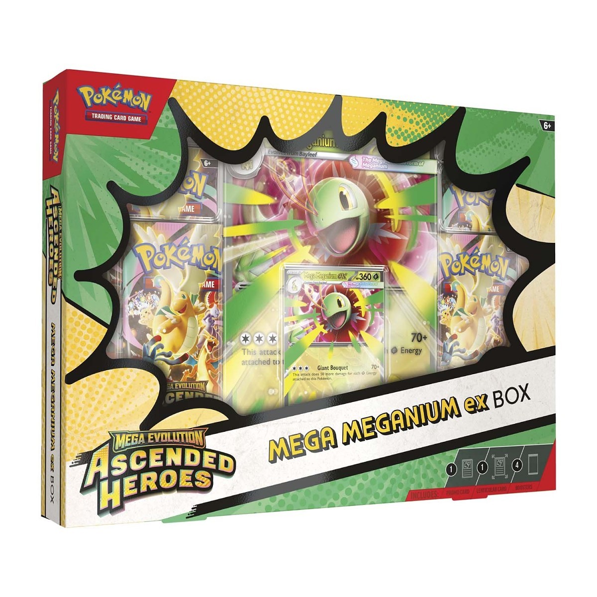 Pokemon: ME - Ascended Heroes Mega Meganium ex Box
